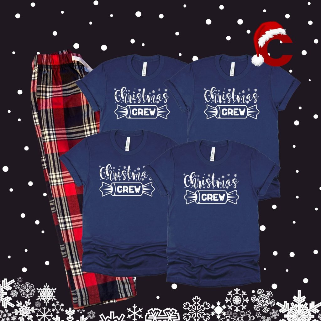 Christmas Crew Cracker Family Pyjamas - Christmaspyjamabox.co.uk