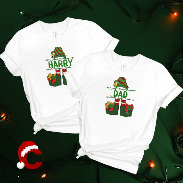 ELF Personalised Family Pyjamas - christmaspyjamabox.co.uk
