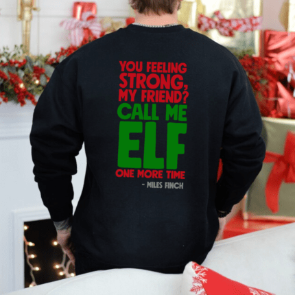 Feeling Strong - Elf Inspired Christmaspyjamabox.co.uk