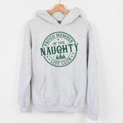 Naughty List Hoodie - Christmaspyjamabox.co.uk