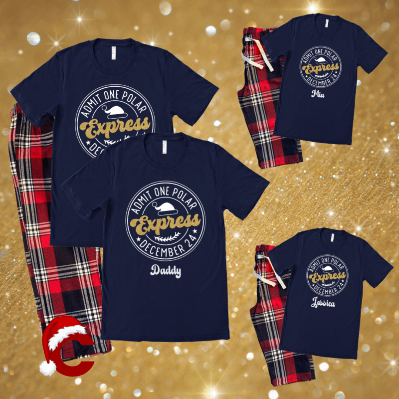 Polar Express Christmas Pyjamas - Christmaspyjamabox.co.uk
