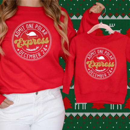Polar Express Jumpers - Christmaspyjamabox.co.uk