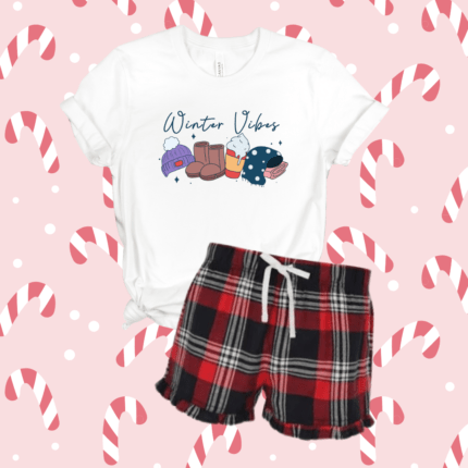 Winter Vibes Womens Christmas Pyjamas