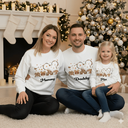 Personalised Family Matching Sweatshirts